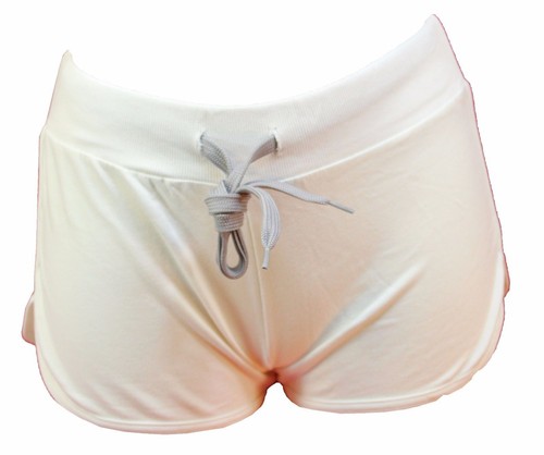 PANTALONCINI CORTI DONNA SHORTS TG. S BIANCO PANTALONCINO short CORTO  running | eBay