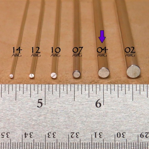 99.995%+ Ultra Pure Colloidal Silver Wire • 04 Gauge • 6-inch Rod Set • USA - Picture 2 of 3