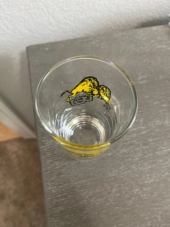 Vintage CU Buffaloes 5.5'' Glass - University of Colorado - Image 3 of 3