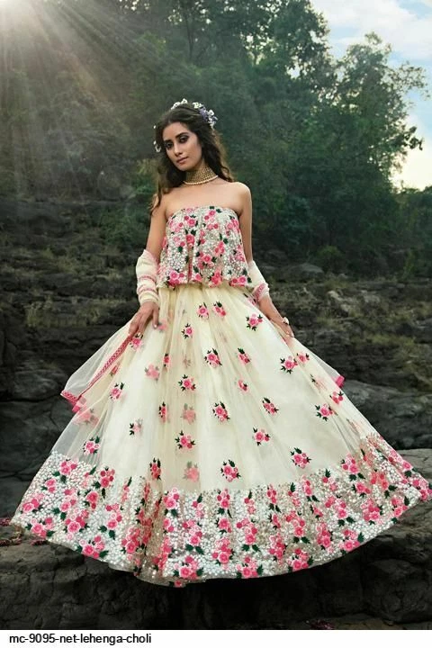 Strapless choli best sale