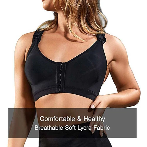 Women Post Surgery Bra Post Surgery Support Compression Brasier Post Operatorio - Picture 3 of 31
