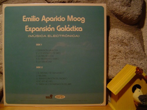 EMILIO APARICIO MOOG Expansion Galactica LP/1970-74 Guatemala/Electronic Music - Picture 2 of 2