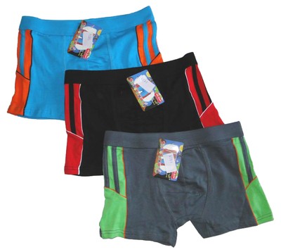 Småfolk Jungen Boxershorts 3er Pack - Bio-Baumwolle Unterhosen Für Jungs