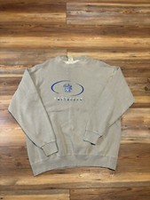 Vintage 90s University Of Kentucky Crewneck Sweatshirt Grey Large Made In USA