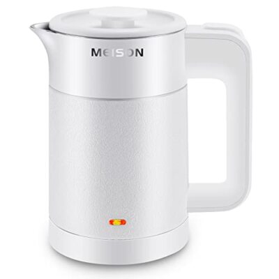 Small Electric Kettles Stainless Steel, Travel Mini Hot Water