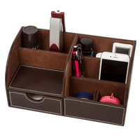 Home Desk Organizer Remote Control Holder Media Caddy Stationery Storage Box ... on sale Home Desk Organizer Remote Control Holder Media Caddy Stationery Storage Box ... on sale