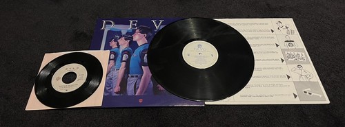 Devo New Traditionalists 1981 LP Plus Poster & Bonus 45 Working In The Coal Mine - Picture 2 of 2