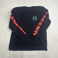 X'O The Weekend World Tour Legend Black Long Sleeve Shirt Men's XL