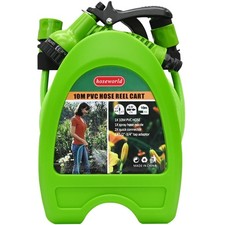 Mini Hose Pipe Reel with 10M / 32 Feet Small Garden Hose - Water Spray