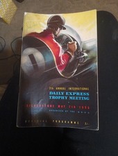 7th Annual International Daily Express Trophy Meeting. Silverstone, May 7th 1955