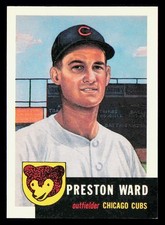 1991 Topps Archives 1953 #173 Preston Ward Chicago Cubs
