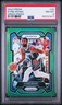 2023 PANINI PRIZM GREEN PRIZM #22 KYRIE IRVING PSA 8