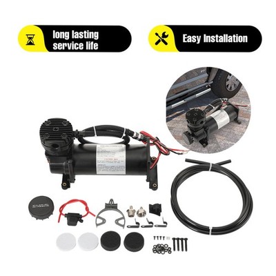 12V 200PSI Air Compressor accessory For Train Horns Air Horn Air Suspension Kit