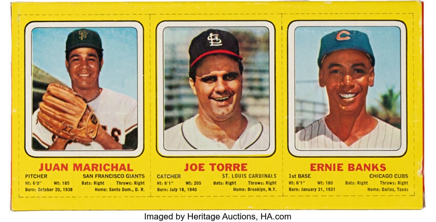 1970 Transogram Baseball Statues - Marichal Torre Banks Unopened ...