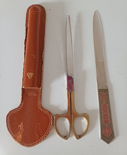  Brieföffner Papierschere Solingen Germany Schere Set alt