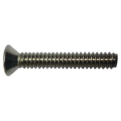GRAINGER APPROVED U51300.013.0031 MS,#6-32,Plain,5/16''L,100PK 2AA82