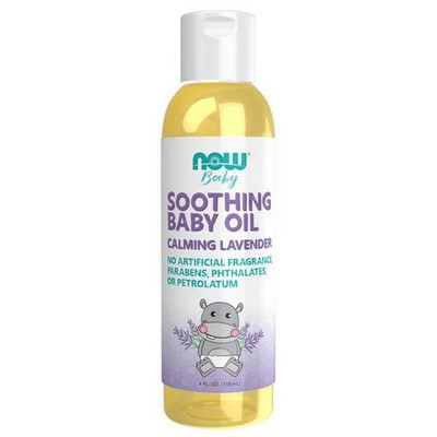 Soothing Baby Oil-Calming Lavender 4 Oz  by Now Foods