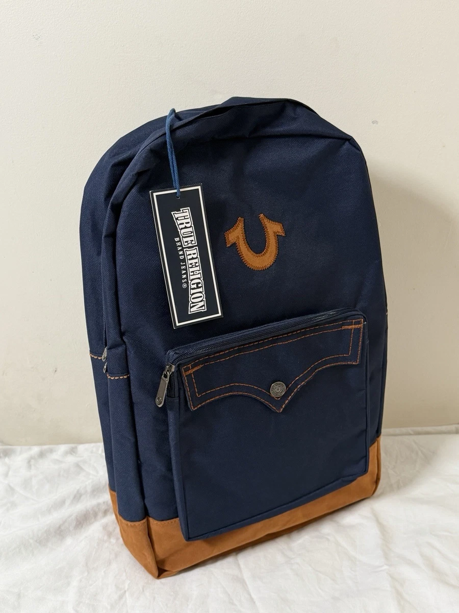 TRUE RELIGION ネイビーリュック True Religion Backpack Blue Bags for Men for sale | eBay