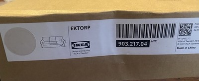 NEW Genuine IKEA EKTORP 3 Seater Sofa Cover 903.217.04 LOFALLET BEIGE