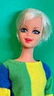 BARBIE Vintage TWIGGY Doll In Original Dress & Boots Nice!