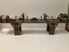 Antique Vintage 1930s Toy Tin Litho Wind Up Marx Busy Bridge