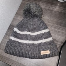 Columbia Gray Fleece Winter Beanie Hat Youth Unisex Size O/S YOUTH