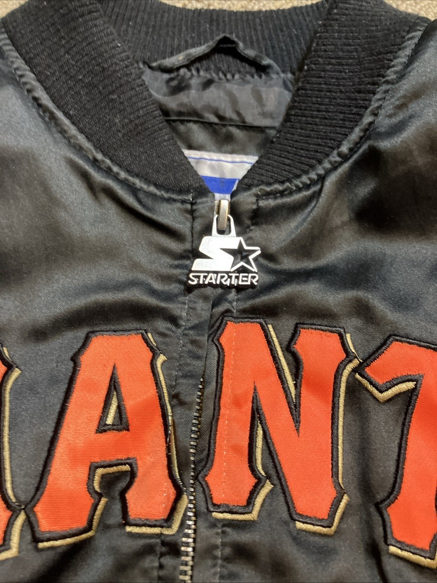 Vintage 90s San Francisco Giants Starter Jacket Spellout Full Zip