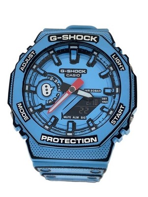 CASIO Watch /Digiana/ Rubber /BLU/BLU/GA-2100MNG-2AJR/MANGA THEME Series