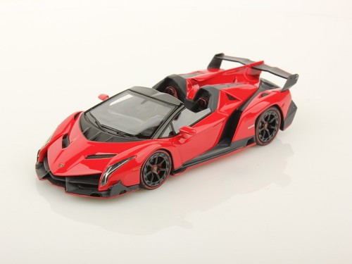 Looksmart LS429D 1/43 Lamborghini Veneno Roadster rosso mars Model From Japan - Picture 6 of 6