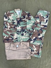 US Army, Woodland, Jacke, Hose, Pullover (Medium-Short) 1990-Gebraucht, Rip Stop