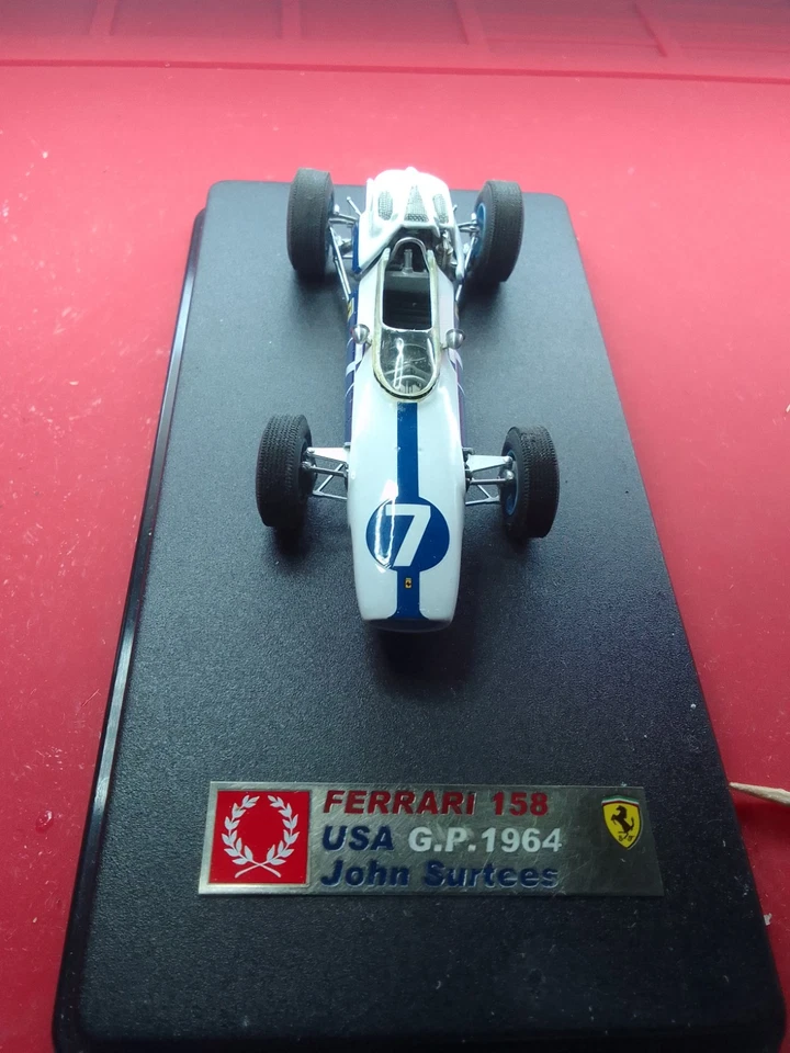 Ferrari 158 F1 1:43 1964 John Surtees Team Nart  Tameo Pro Built Kit - Immagine 3 di 4