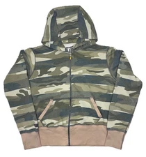 Vintage Harajuku Lovers Jacket Women’s Size XL Camouflage Full-Zip Hoodie