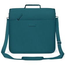 SUNEE Zipper Binder 3 Ring, 3 Inch ORing with Handle and Shoulder Strap, 600S...