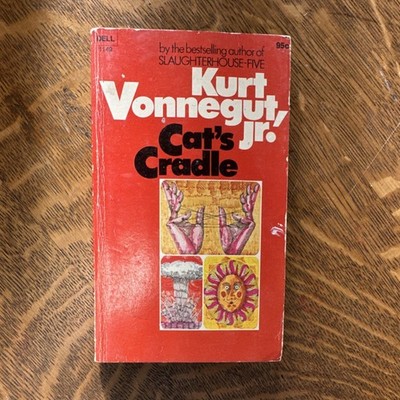 Cat's Cradle Kurt Vonnegut Jr. 1970 Paperback Dell Publishing Satire Vintage