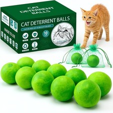 Cat Repellent Outdoor, Natural Peppermint Oil Cat Deterrent Outdoor and Indoo...
