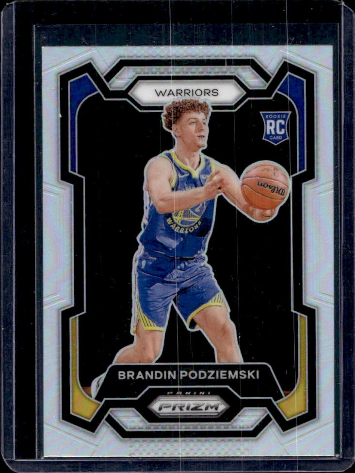 2023-24 Prizm Brandin Podziemski RC Prizm Silver #147 Warriors