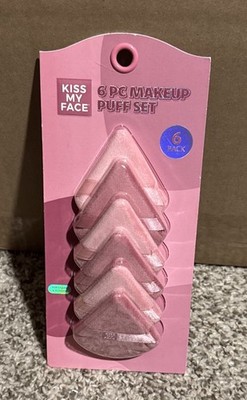 Kiss My Face   Beauty Puff Collection, Powder Puff, 6 Pieces