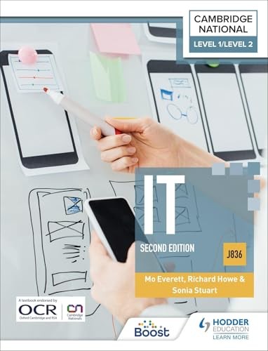 Level 1Level 2 Cambridge National in IT J836  by Maureen Everett PAPERBACK - Image 7