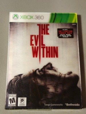 Evil Within Fighting Chance Pack (Microsoft Xbox 360, 2014) Brand New