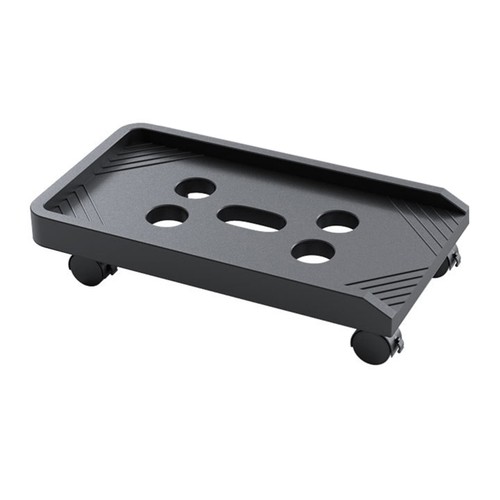 Computer Host Rack Office Mainframe Bracket Cpu Stand with Wheels - 第 6/8 張圖片