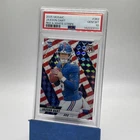 Jaxson Dart 2025 Panini Mosaic #362 Red & White Stripe ROOKIE PSA 10 Giants