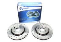 TA-TECHNIX SPORT-BREMSSCHEIBEN Set Vorderachse FÜR Honda CR-V Iii CR-V Iv