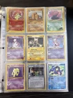 Vintage Pokemon Card Binder Collection Lot Of 72 Mewtwo Shadowless Delta HP/DMG
