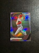 2020 Panini Prizm Set SONNY GRAY SILVER PRIZM PARALLEL #136 CINCINNATI REDS