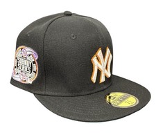 New Era New York Yankees MLB Subway Series Black & White  7 1/2 Baseball Cap/Hat