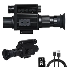 Digital Night Vision Monocular, IR Illuminator 850nm Night Vision Rifle Scope...