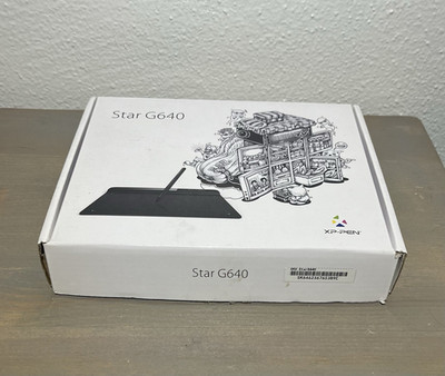 XP-Pen Star G640 Graphics Drawing Tablet with Stylus, Wired USB Connectivity