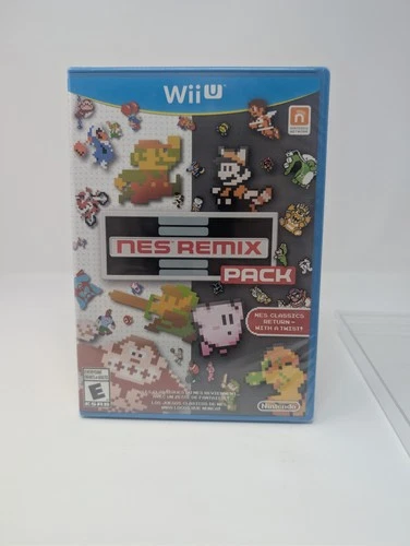 NES Remix Pack Nintendo Wii U Video Game New Sealed Classic Retro Mario Zelda