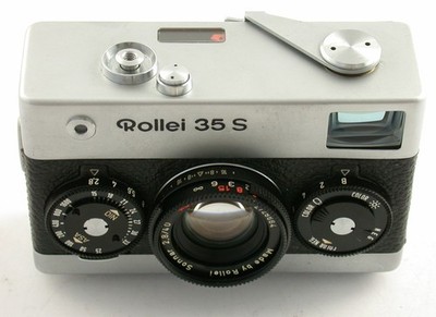 Rollei 35S Zeiss Sonnar 2.8/40 Classic Serviced 1.5 Volt Full Set