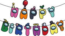 Game Theme Happy Birthday Banner for Boys Gamer 9Th 10Th Birthday Decorations